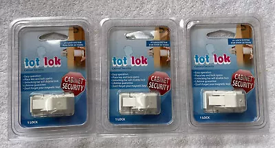 3 Safety 1st Magnetic Tot Lok One Complete Lock New Sealed Cabinet Security • $19.99