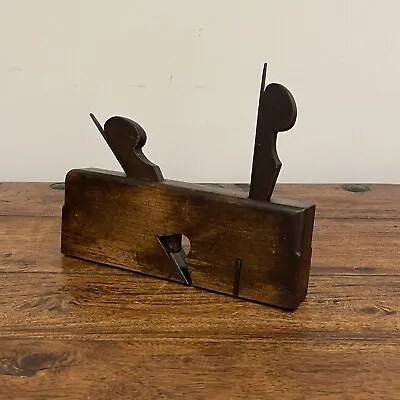 Vintage Wooden Beech Dado Plane; England. 5/8” Iron. • $24.87