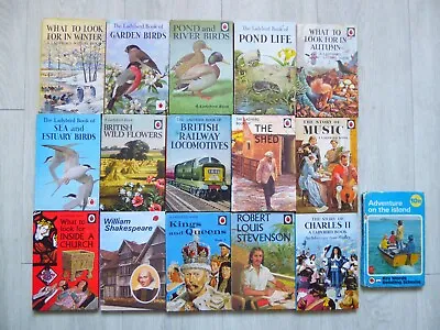 16 X Vintage Ladybird Books Inc Series 536 What To Look For In Autumn Winter • £44.99