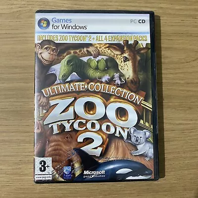 Zoo Tycoon 2 Ultimate Collection (PC CD)* NEW & Factory Sealed Rare. • £59.98