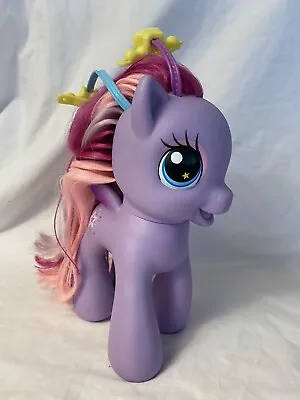 My Little Pony 2009 Star Song Twist 'n Style Purple Pink Hair Clips 22cm MLP G3 • $9.59