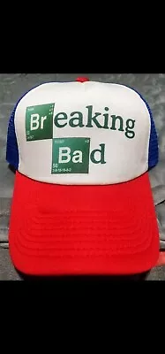 Breaking Bad TV Show Snapback Hat Cap - One Size AMC Walter White Heisenberg • $8.86