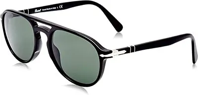$139.99 • Buy Persol PO3235S Pilot Sunglasses, 55mm, Black/Green