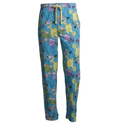 Sesame Street Mens Pajama Pant Large 36-38 New With Tags Sleep Lounge Ernie Bert • $21.98