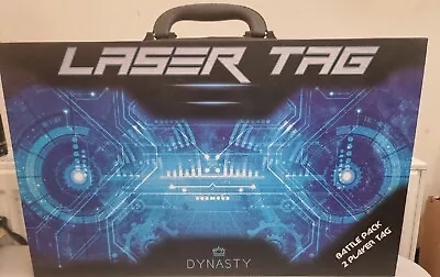 Laser Tag Game 2 Gun Set And Carry  Case Excellent Condition. Dynasty Toys • £20.90