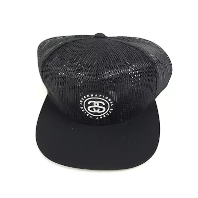 £35 • Buy Stüssy International Mesh Cap, Black