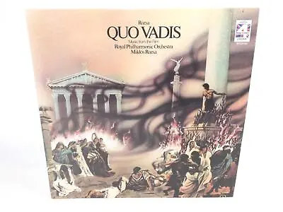 Miklos Rozsa QUO VADIS Soundtrack London SPC21180 - 1978 Promo Vinyl Excellent • $14.44