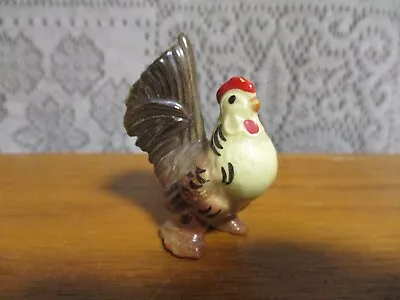 Miniature Vintage Rooster Figurine 1 7/8  Tall • $6.50