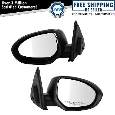 Side View Mirrors Power Smooth Left & Right Pair Set For 10-13 Mazda 3 Mazda3 • $101.55