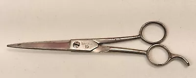 Vintage Temperite Barber Haircut Scissors #15 Made In USA • $12.99