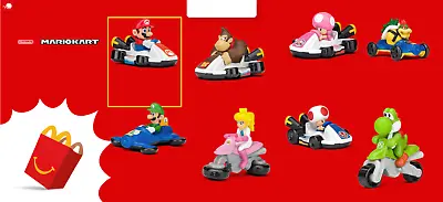 2022 McDONALD'S Mario Kart Nintendo HAPPY MEAL TOYS Or Set • $1.99