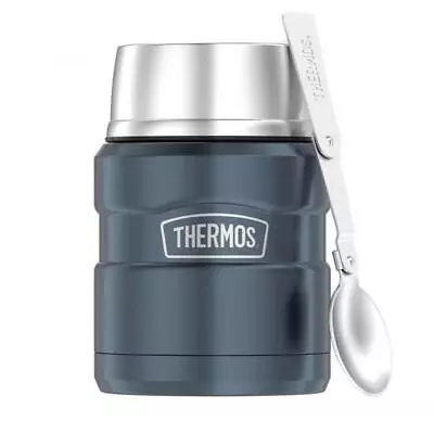 Thermos Stainless King Vacuum Insulated Food Jar Slate | 470ml • $32.86