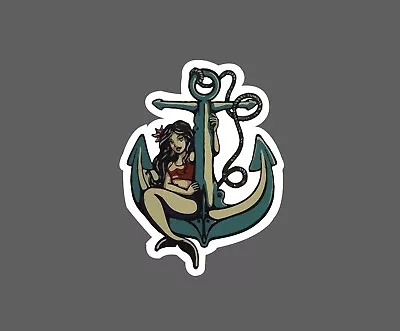 Mermaid Sticker Anchor New School Waterproof -Buy Any 4 For $1.75 EACH Storewide • $2.95