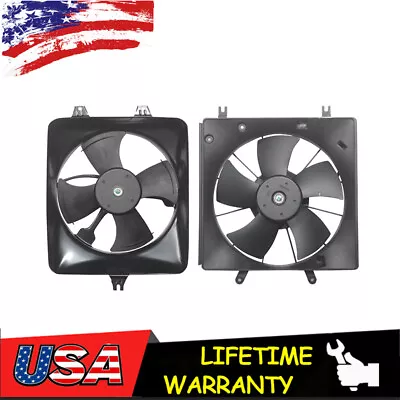 A/C Radiator Cooling Fan Assembly For 2003-2007 Honda Accord 3.0L V6 • $79.37