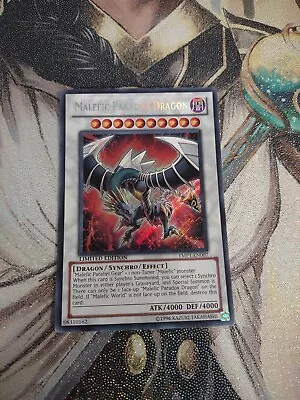 Yu-Gi-Oh! Malefic Paradox Dragon 3D Bonds Beyond Time Movie Pack YMP1-EN007 LP • $5