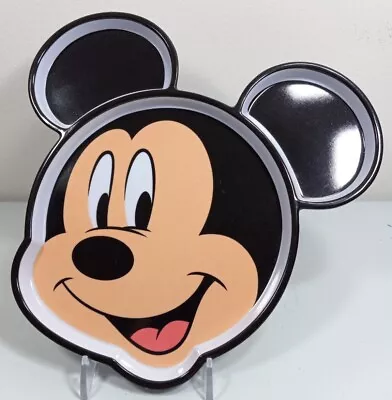 Disney Store Mickey Mouse Child Plate Mickey Shaped • $9.95