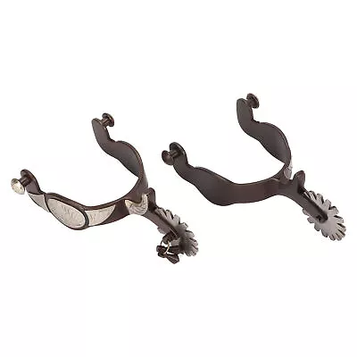 Horse Spurs Bronze Western Cowboy Spurs 1 Pair For Men For Boots • £36.80