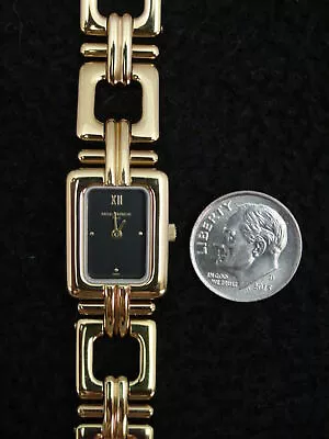 Ladies Watch French Michel Herbelin Gold Chain ETA Swiss 5 Jewel • $295.96
