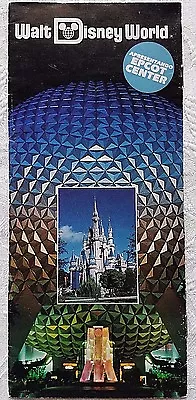 Very Rare 1983 Walt Disney World Resort Brochure In Portuguese Epcot Center  • $7.99