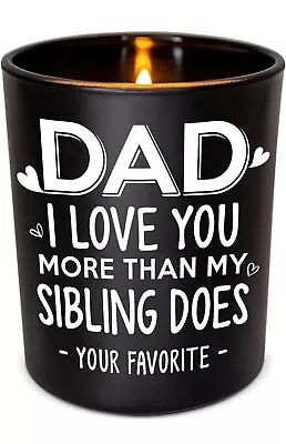 Scented Soy Candle 7.8oz - Gifts For Dad From Daughter Son Kids Fathers Day Gift • $7.50