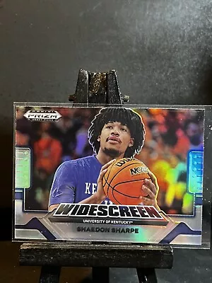 Shaedon Sharpe 2022 Prizm DP  #WS-SS Widescreen RC Silver Prizm-Kentucky Blazers • $4.99