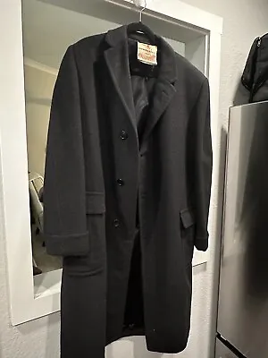 Yorkfield 100% Pure Cashmere Men’s Coat Black • $99