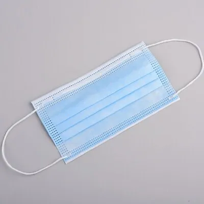 [50 Pcs]3-Ply Disposable Face Mask Non-Medical Surgical Earloop Face MOUTH COVER • $5.99