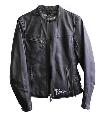 Victory Women's Contour Leather Jacket Size XL Part Number - 286718509 • $325.99