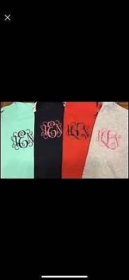 Monogram T-shirt. Women. Sizes: Small - XL • $10