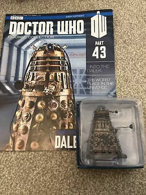 Eaglemoss Doctor Who Figurine - #43: RUSTY THE GOOD DALEK - (into The Dalek) • £9.99