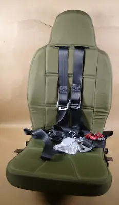 NEW Mastercraft Folding Seat For FMTV LMTV Military OD Green W/ IMMI Restraint • $499.95