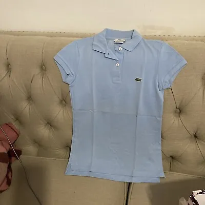 £15 • Buy Lacoste Women Polo Shirt Size 34 (xs)