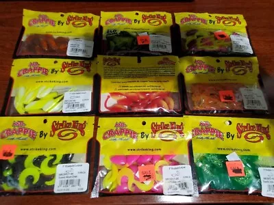 9 Mr Crappie  Jig Bodies  Various Colors Styles • $22.99