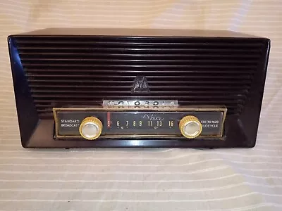 Vintage Motorola Model 66X Golden Voice AM 6-Vacuum Tube Radio For Parts/repair • $54