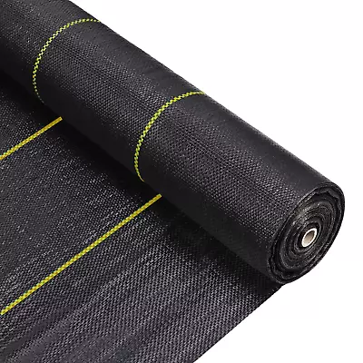 Heavy Duty Weed Barrier Fabric 2M Landscaping Driveway Weed Protection Fabric • £7.99