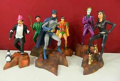 Moebius Batman & Robin Series Professionally Airbrushed Built 6 Models  • $1600