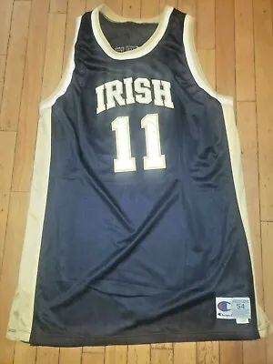 1999 Notre Dame Fighting Irish Game Used Basketball Jersey Worn #11 Ivan Kartelo • $119.99