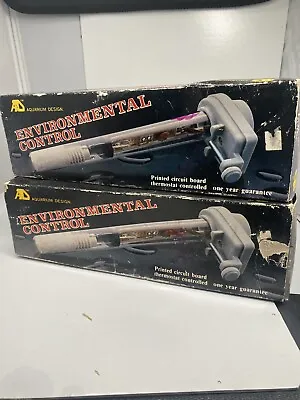 (A5) Lot Of 2 Vintage Aquarium Enviromental Control (Plug In) • $38.88