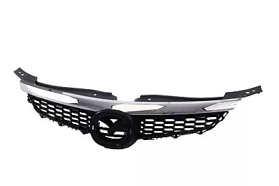 Black Front Grille W/Chrome Trim Assembly Replacement For 07-09 Mazda CX-9 CX9 • $84.03