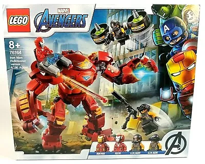 New LEGO 76164 Marvel Iron Man Hulkbuster Vs A-I-M-Agent Toy Posable Action New* • £44.95