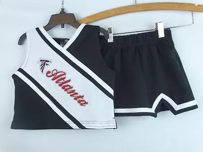 $25.46 • Buy Atlanta Falcons Cheerleader NFL Team Apparel Girl's Size M 5/6 Outfit Top Skirt