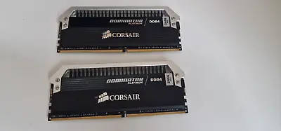 Corsair DOMINATOR® PLATINUM 8GB (2 X 4GB) DDR4 DRAM 3466MHz C18 Memory Kit • £20