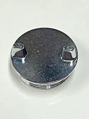 Older Boat Marine 1-1/2  Replacement FUEL-GAS CAP ~Chrome Zinc~Century~70's-80's • $14.95