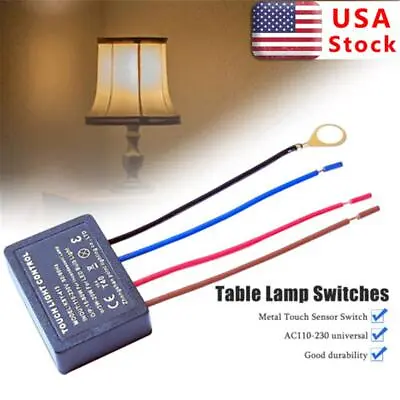 3 Way Touch Light Lamp Dimmer Switch Control Module Sensor Incandescent 220V • $8.55