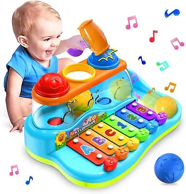 Baby Xylophone Toys For 1 Year Old Girls Boys Gifts • £18.95