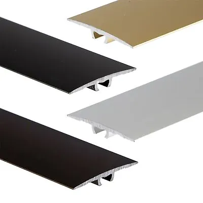 Door Threshold Aluminium Trim 900x36x2mm Anodised Floor Bar Strip Edge Low Thin • £8.89