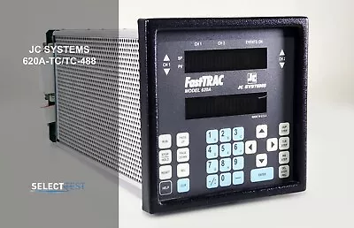 Jc Systems 620a-tc/tc-488 Environmental Chamber Controller Dual Chan. (ref 838j) • $599