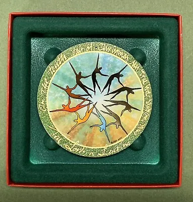 P. Buckley Moss 12 Days Of Christmas TEN LORDS A LEAPING Porcelain Ornament  • $13