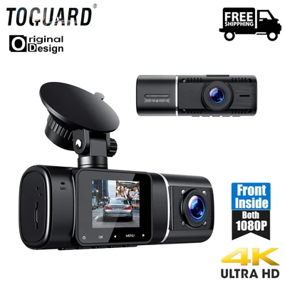 $79.98 • Buy TOGUARD 1080P Dual Dash Cam Front Inside Car Camera DVR Recorder IR Night Vision