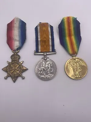 Trio Of 3 WW1 Medals • £99